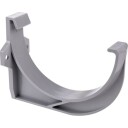 Plastmo brakett jern - rund 10" grå gray 10 in