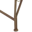 vidaXL Trebens 4  seter 160 x 80 x 89 cm steel Antikk Brun halvrund