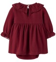 Lil" Atelier Body I/e Kjole NbfRenrik Sykkelrød Lil Atelier 68 Langermet Body Bordeaux 62