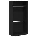  Sort Eikegarderobe   100 x 50 x 200 cm laget av konstruert tre