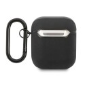 AMG AMA2SLWK AirPods-deksel svart/svart skinn