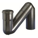Purus Maxiflex S Vannlås 110 mm 180° - Slitesterk PP Plast