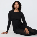 Triumph Beauty Layers Lsl Top Wool   Black   M