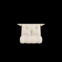 Hooked Madrass Med Knekt 75x200 Beige/Raw