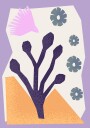 Abstract Garden Plakat Plakat / 40x50cm