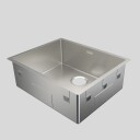 Lavabo Kubus 500 Soft kjøkkenvask 54x44cm, rustfritt stål