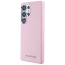 Karl Lagerfeld Saffiano MagSafe Mobildeksel for Samsung Galaxy S25 Ultra Rosa