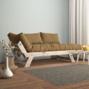 Zylar 2 seters Sovesofa   Taupe/Natur