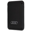 Audi Magnetisk Mobildeksel i Syntetisk Lær med MagSafe - Svart