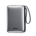 BWOO P73 Powerbank 22,5 W 20000 mAh med innebygd USB C og Lightning