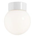 Ifö Glob 150 Taklampe, Hvit/opal