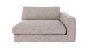 Rowico Home Duncan 1,5 seters sjeselong H Grå Max 180 129 x 150 x 78 cm Grå