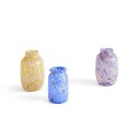 HAY Splash Round vase L 30 cm Light pink-blue