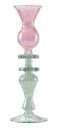 Moonlight Copenhagen - Mary lysestake 25 cm rosa/grønn