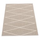 Pappelina Max matte 70x100 cm mud / vanilla