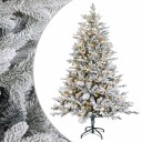 vidaXL Kunstig sammensatt juletre 180 cm 300 LED-lys Varmhvit