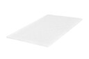 HVILA overmadrass 120x200 cm – 7 cm Myk/Medium polyeterskum, vendbar sommer- og vinterside, vaskbart trekk -