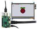 7 tommers touchskjerm for Raspberry Pi og PC IPS 1024x600 HDMI