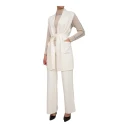 Max Mara Dame Strikkevarer Beige S,