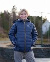 Kattnakken   Regnboblejakke Dis Jr Marine   158 164