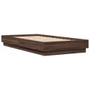  Sengeramme brun eik 75x190 cm konstruert tre 8721012286962