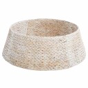 vidaXL Juletræring Rund Hvit 75 x 75 x 25 cm Vannhyasint