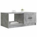  Kaffebord Betonggrå 90 x 50 x 37 cm Konstruert tre