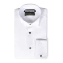 Franzese Collection Herre Skjorter Hvit 2XL,