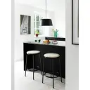 Normann Copenhagen   Circa Barkrakk H75 Black Steel/Oak