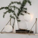 Nobili Lyslykt H28,5 snøhvit (16212)