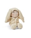 Smallstuff Doll Clothing, Bouclé Shoes/Coat W. Rabbit Ears
