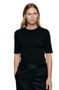 julie josephine Dame Topper Svart M,