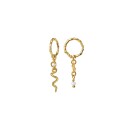Maanesten Evelyn Earrings Øredobber Gull  female