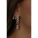 Crystal Haze Dame Accessories Gul ONE SIZE,