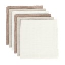 Pippi Cloth Muslin 6-Pack Brown 65x65 cm