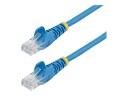 StarTech 0.5m Blue Cat5e / Cat 5 Snagless Ethernet Patch Cable 0.5 m - koblingskabel - 50 cm - blå