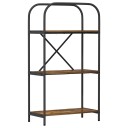  Bokhylle Røkt eik 60 x 30 x 109 cm Konstruert tre
