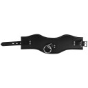 Strict Leather Locking Posture Collar Halsbånd      - Svart - M