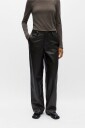 Object - Bukser Objliva Mw Wide Pants - Brun