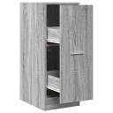  Apotekskap grå sonoma 30x41x77,5 cm konstruert tre 8721158399540