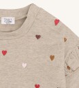 Hust and Claire Collegegenser   HcSicilia Heartbeat   Kjeks   Hust and Claire   7 år (122)   Collegegenser Beige Grå