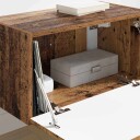  TV Veggskap Gamle tre 60 x 31 x 29.5 cm Konstruert tre