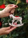 Villeroy & Boch Christmas Classic juletrepynt gyngehest 10 cm
