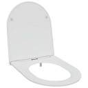  Rask Frigjøring Toalettsete Hvit 44 X 36.4 3.4 Cm Duroplast