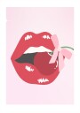 Lips Poster Plakat / 21x30cm