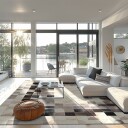 Wilton teppe   Livada hvit/multi Størrelse: 160 x 230 cm