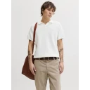 Jack & Jones Jjhill Knit Split Neck Ss26 Cream M
