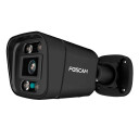 Foscam V8EP PoE Overvåkningskamera med Sirene 4K Sort
