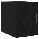  Vegghylle Svart Eik 30x42.5x40 cm Konstruert tre