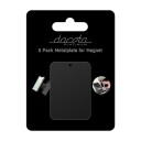 Dacota Platinum metallplate for magneter 5 pakk